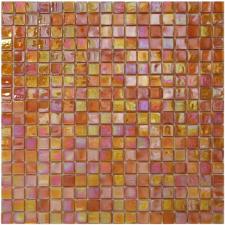 Lotto Mosaico Vetro Life Trend Orange 20 fogli
