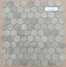 lotto mosaico in pasta di vetro esagono legend sabbia da 8 fogli
